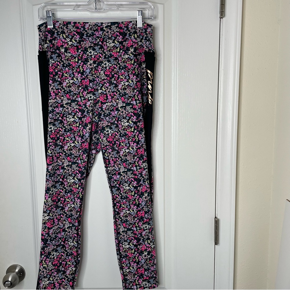 pink by Victoria's Secret Ultimate Athletic Leggings Bright Floral